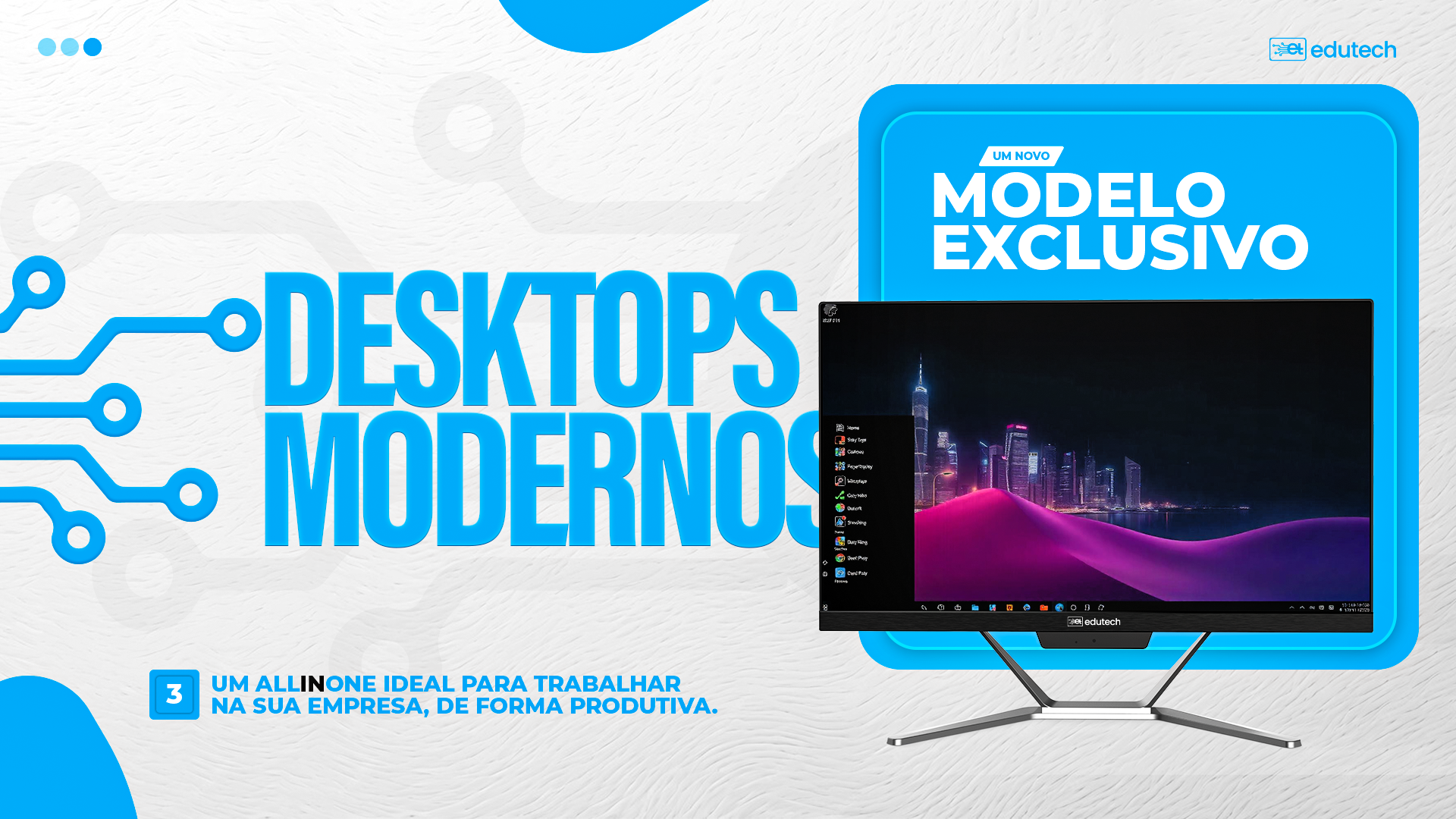 Desktops All In One: Tecnologia de Ponta com Design Compacto